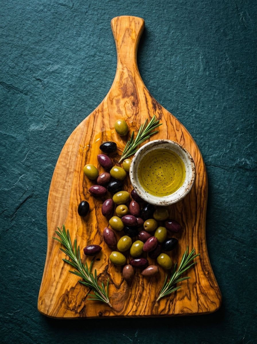 Oval Sunum Tahtası, Zeytin Ağacı