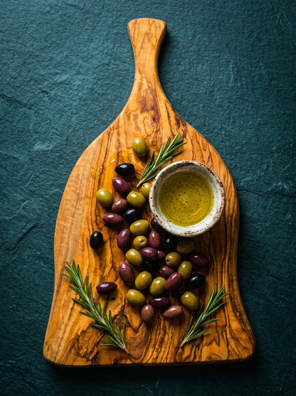 Oval Sunum Tahtası, Zeytin Ağacı