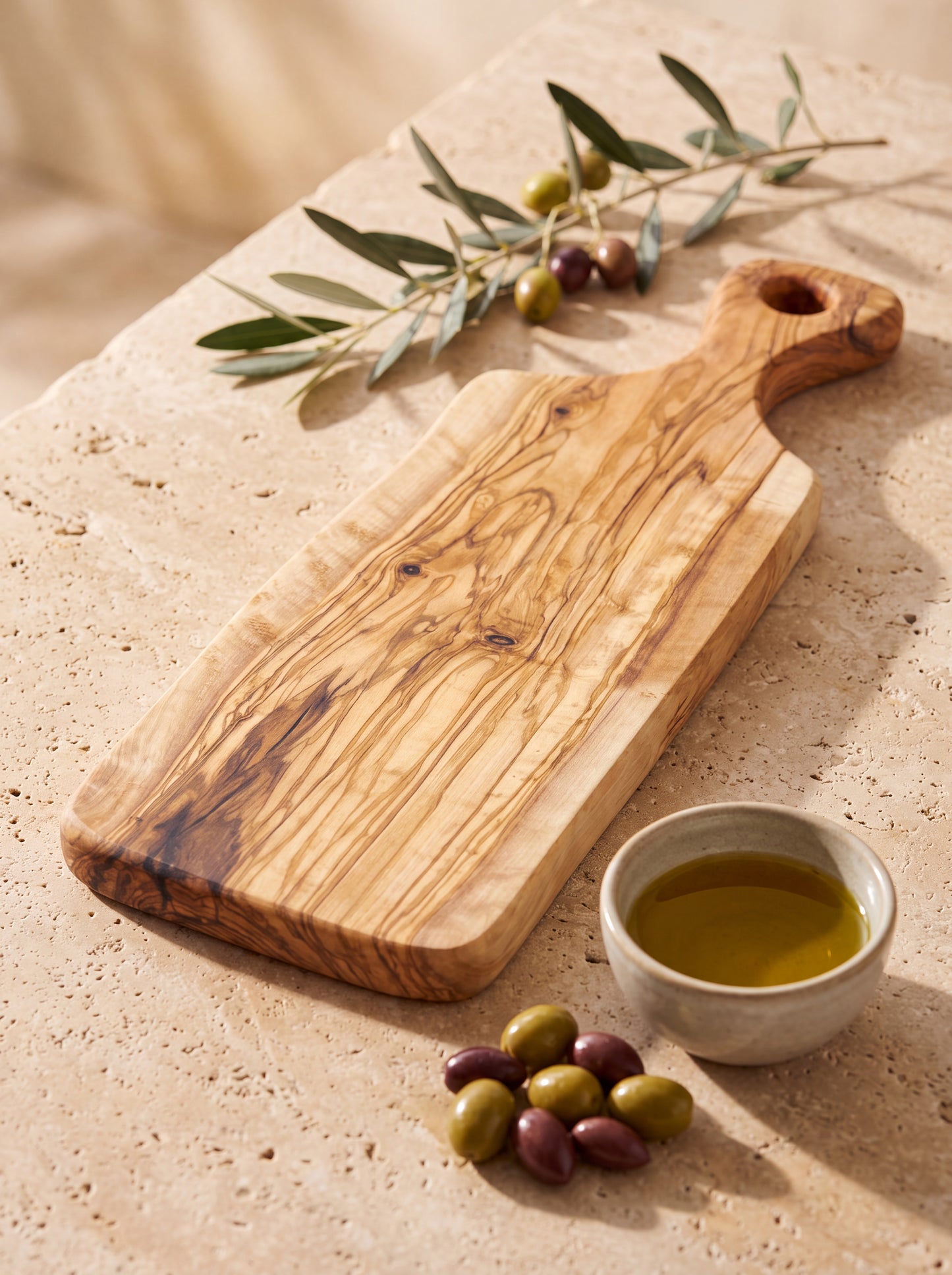 Dryad Wood Miras Zeytin Ağacı Sunum Tahtası